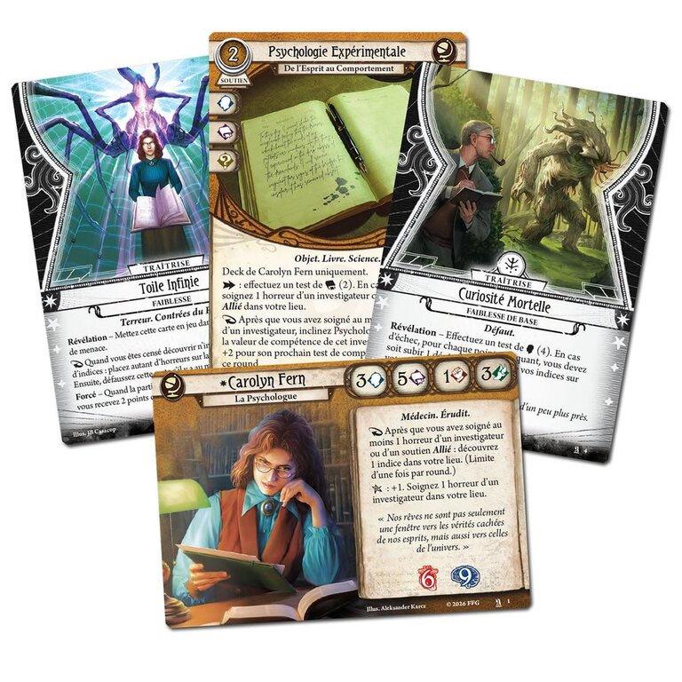 Horreur à Arkham JCE - Carolyn Fern - Paquet investigateur (French)