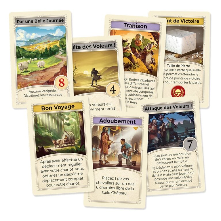 Catan - Barbares et marchands - 6e édition (French)