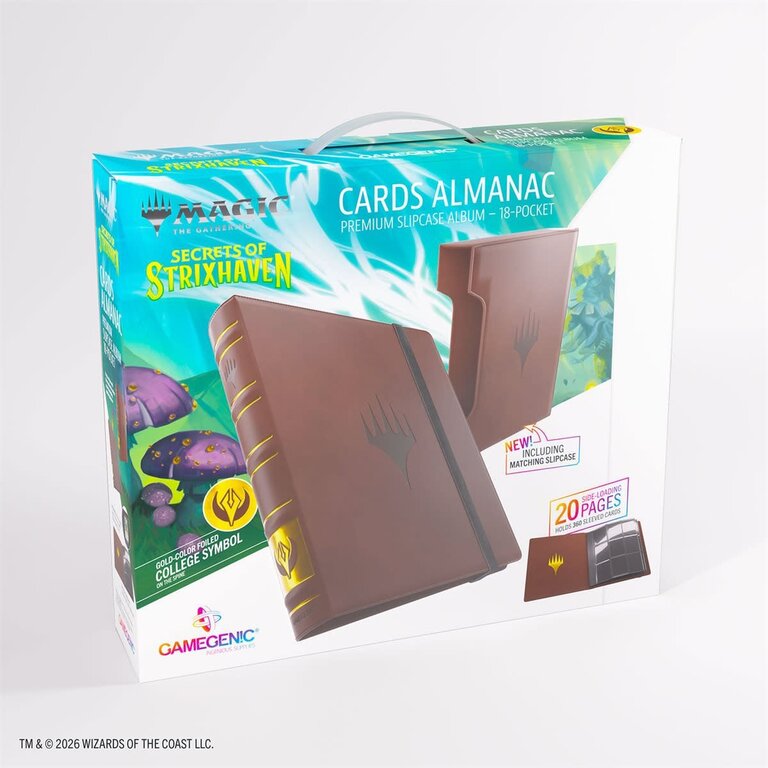 Gamegenic (Gamegenic) - Secrets of Strixhaven - Binder - Card Almanac - 18 pkt - Silverquill