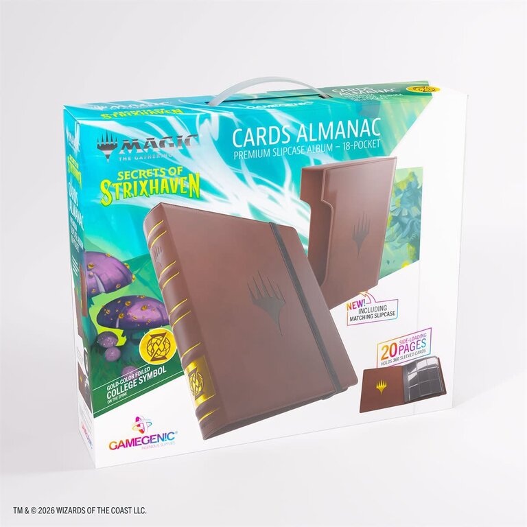 Gamegenic (Gamegenic) - Secrets of Strixhaven - Binder - Card Almanac - 18 pkt - Quandrix
