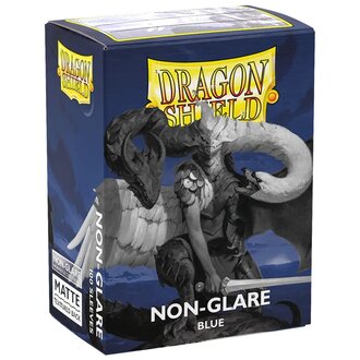 Dragon Shield (Dragon Shield) Matte Non-Glare - Blue - 100 Unités - 63mm x 88mm