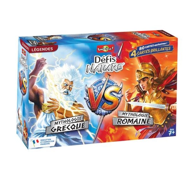 Défis nature - Bipack mythologies - Grecque vs Romaine (Français) [PRÉCOMMANDE]