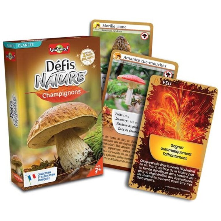Défis nature - Champignons (Français) [PRÉCOMMANDE]