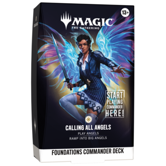Magic the Gathering Foundations - Commander Deck - Calling All Angels (English)