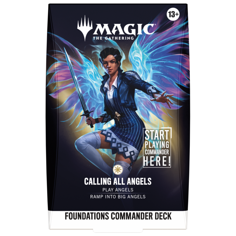 Magic the Gathering Foundations - Commander Deck - Calling All Angels (English)