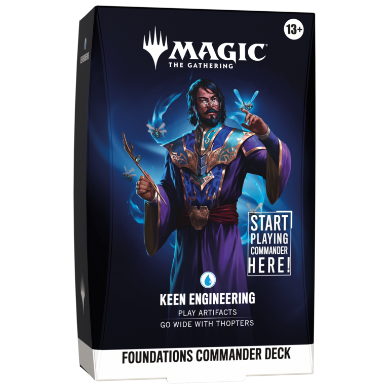 Magic the Gathering Foundations - Commander Deck - Keen Engineering (English)