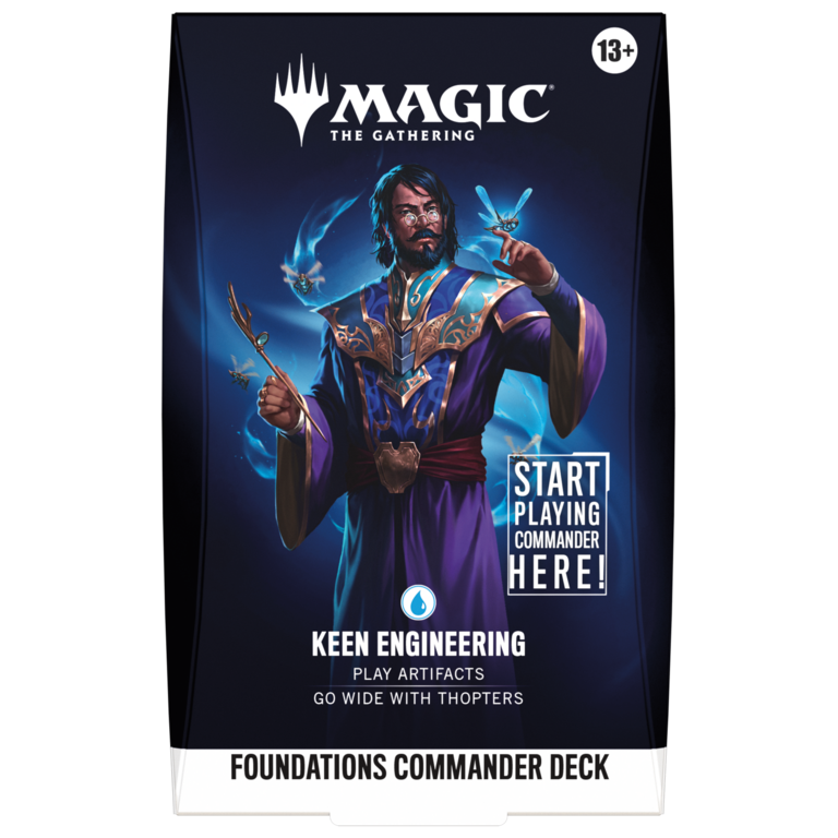 Magic the Gathering Foundations - Commander Deck - Keen Engineering (English)