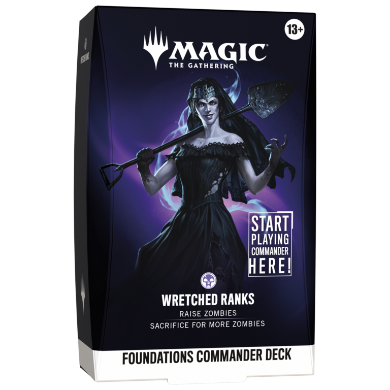 Magic the Gathering Foundations - Commander Deck - Wretched Ranks (English)