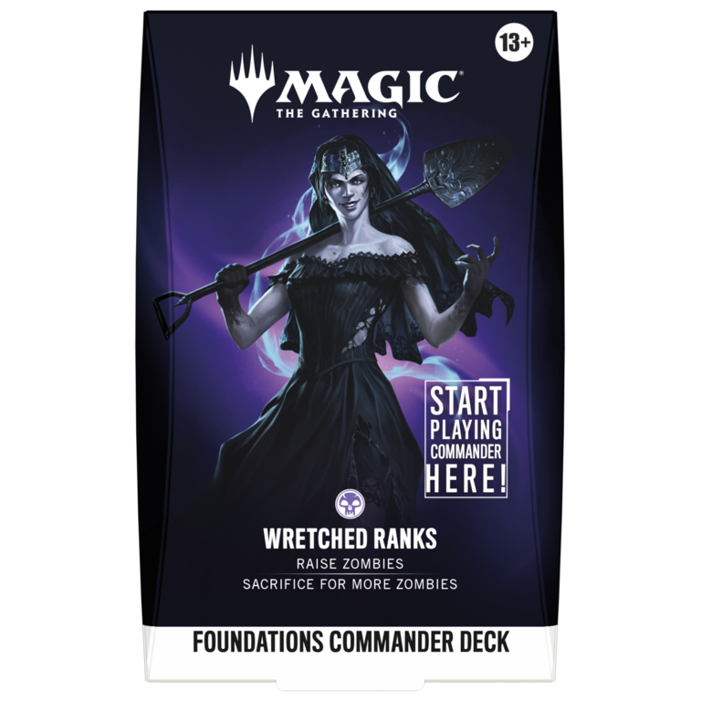 Magic the Gathering Foundations - Commander Deck - Wretched Ranks (English)