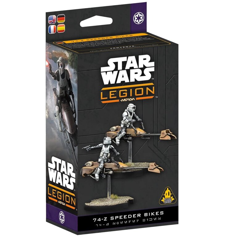 Atomic Mass Star Wars Legion - 74-Z Speeder Bikes (Multilingue)