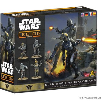 Atomic Mass Star Wars Legion - Clan Kryze Mandalorians (Multilingue)