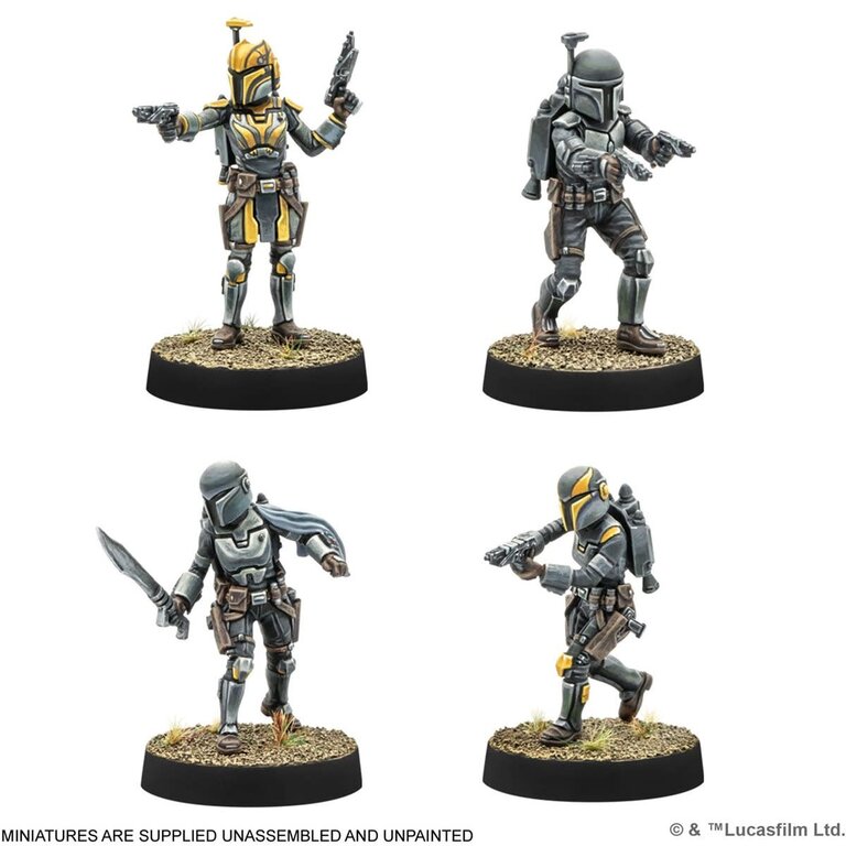 Atomic Mass Star Wars Legion - Clan Kryze Mandalorians (Multilingue)