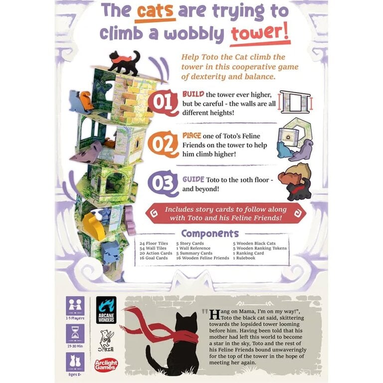 Le chat et la tour (Français) [PRÉCOMMANDE]