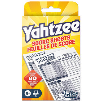 Yahtzee - Feuilles de score (Multilingue)