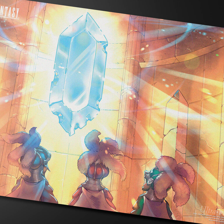 (UP) - Playmat - MTG Final Fantasy - The Crystal's Chosen