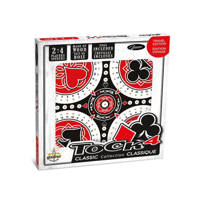 Tock Classique - 4 joueurs de voyage (Multilingue)