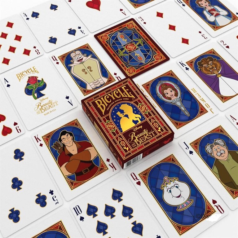 Bicycle Cartes à jouer - Bicycle - Disney - Beauty and The Beast