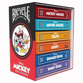 Bicycle Cartes à jouer - Bicycle - Disney - Mickey and Friends - Box Set