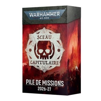 Warhammer 40,000 - Chapter Approved Mission Deck 2026-27 (Français) [PRÉCOMMANDE]