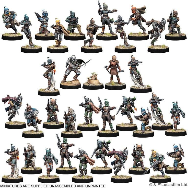 Atomic Mass Star Wars Legion - Mandalorian Special Edition Army Box (Anglais)