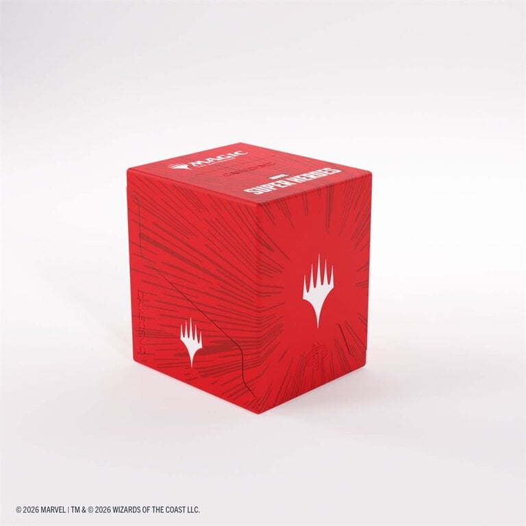 Gamegenic (Gamegenic) Deck Box Bastion XL 100ct - Comic Burst Red