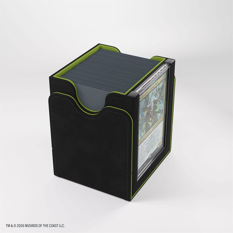 Gamegenic (Gamegenic) Squire Plus XL 100ct - Strixhaven - Black/Green