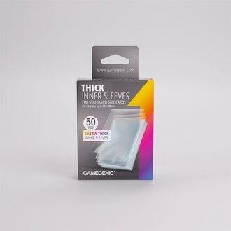 Gamegenic (Gamegenic) Thick Inner Sleeves - 50 Unités - 64mm x 89mm
