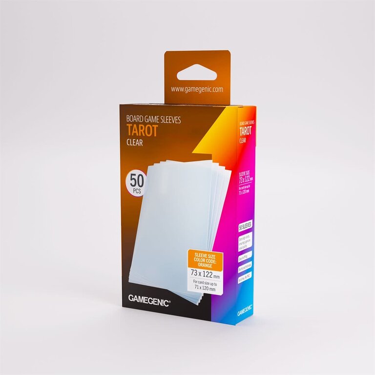 Gamegenic (Gamegenic) Prime Tarot-Sized - 50 Unités - 73mm x 122mm