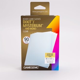 Gamegenic (Gamegenic) Prime Dixit / Mysterium Sleeves - 90 Unités - 81mm x 122mm