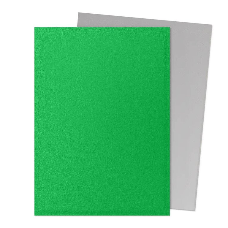 Dragon Shield (Dragon Shield) Matte Dual Sleeves - Apple Green/Silver - 100 Unités - 63mm x 88mm