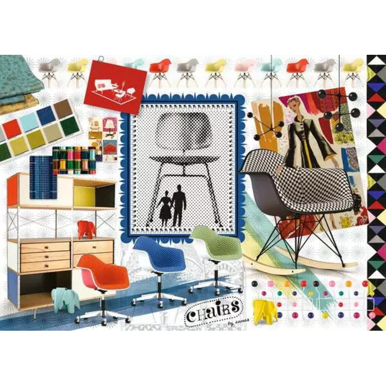 Ravensburger Eames - Design Spectrum - 1000 pièces
