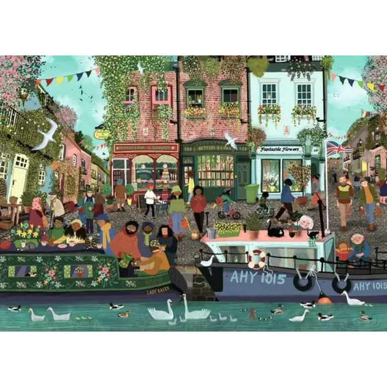 Ravensburger Riverside Town - 1000 pièces