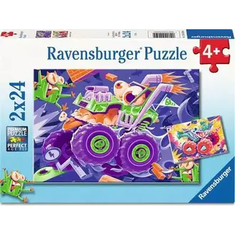 Ravensburger Monster Trucks - 2x24 pièces