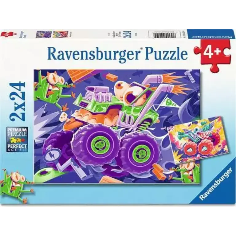 Ravensburger Monster Truck - 2x24 pièces
