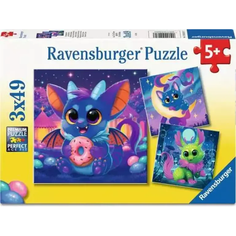 Ravensburger Little Demons - 3x49 pièces