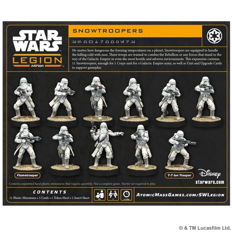 Atomic Mass Star Wars Legion - Snowtroopers (Multilingue)