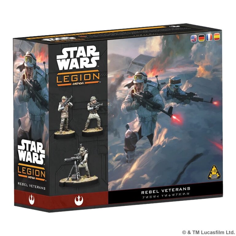 Atomic Mass Star Wars Legion - Rebel Veterans (Multilingue)