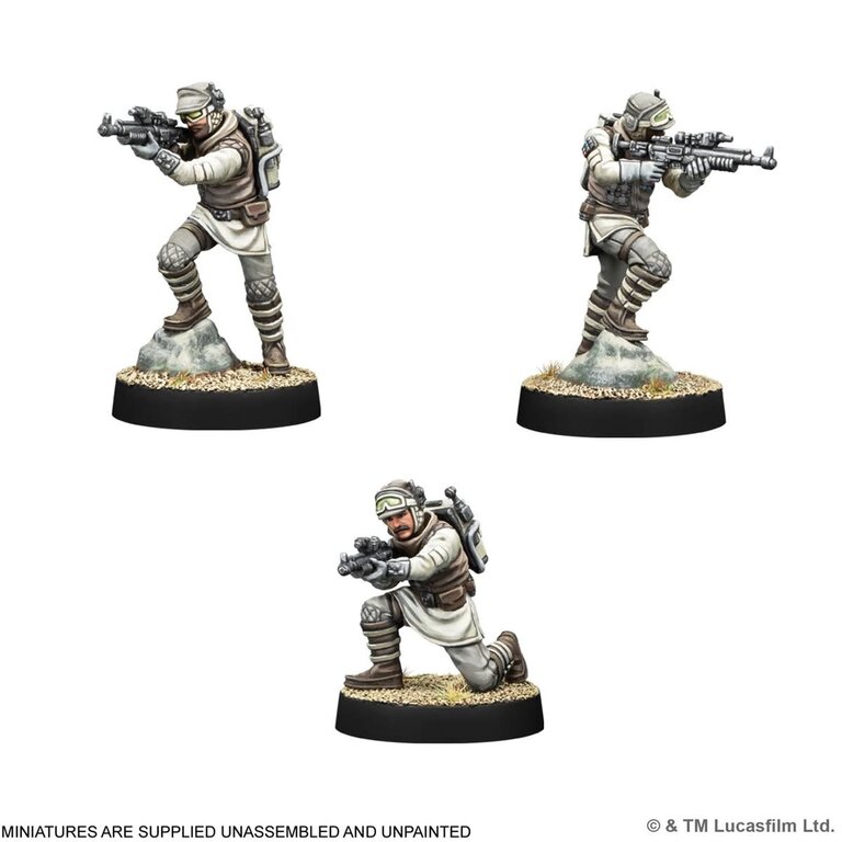 Atomic Mass Star Wars Legion - Rebel Veterans (Multilingue)