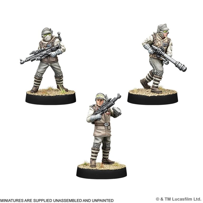 Atomic Mass Star Wars Legion - Rebel Veterans (Multilingue)