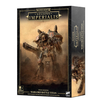 Warlord Battle Titan with Volkite Destructor and Macro-Gatling Blaster [PRÉCOMMANDE]