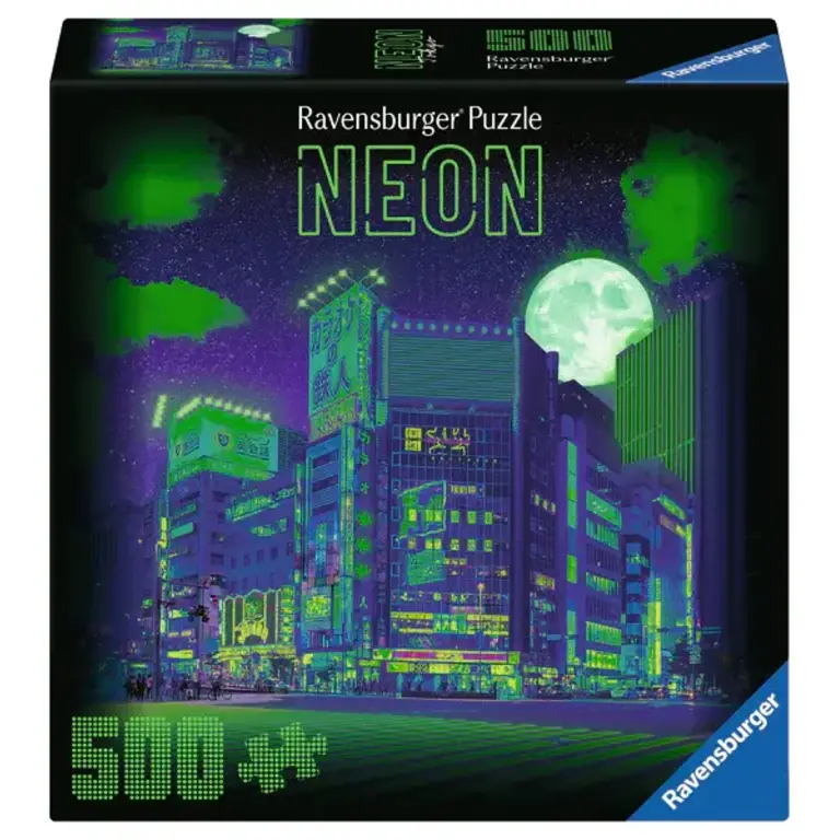 Ravensburger Neon - Tokyo - 500 pièces