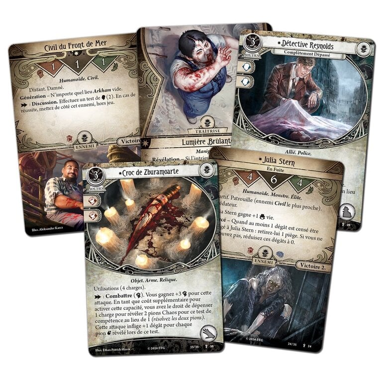 Horreur à Arkham JCE - Les enfants de sang - Extension campagne (Français) [PRÉCOMMANDE]
