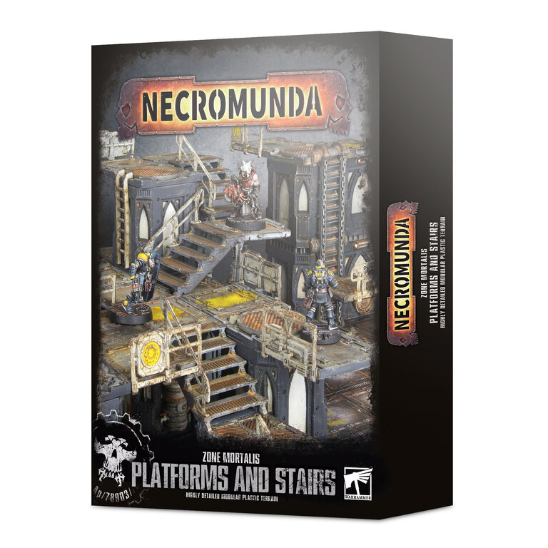Necromunda Zone Mortalis - Platforms and Stairs