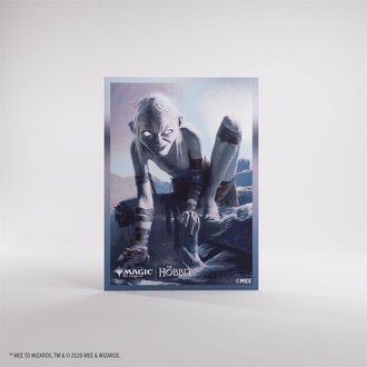 Gamegenic (Gamegenic) Premium Art Sleeves - The Hobbit - Gollum, Riddle Master - 105 Unités - 66mm x 92mm