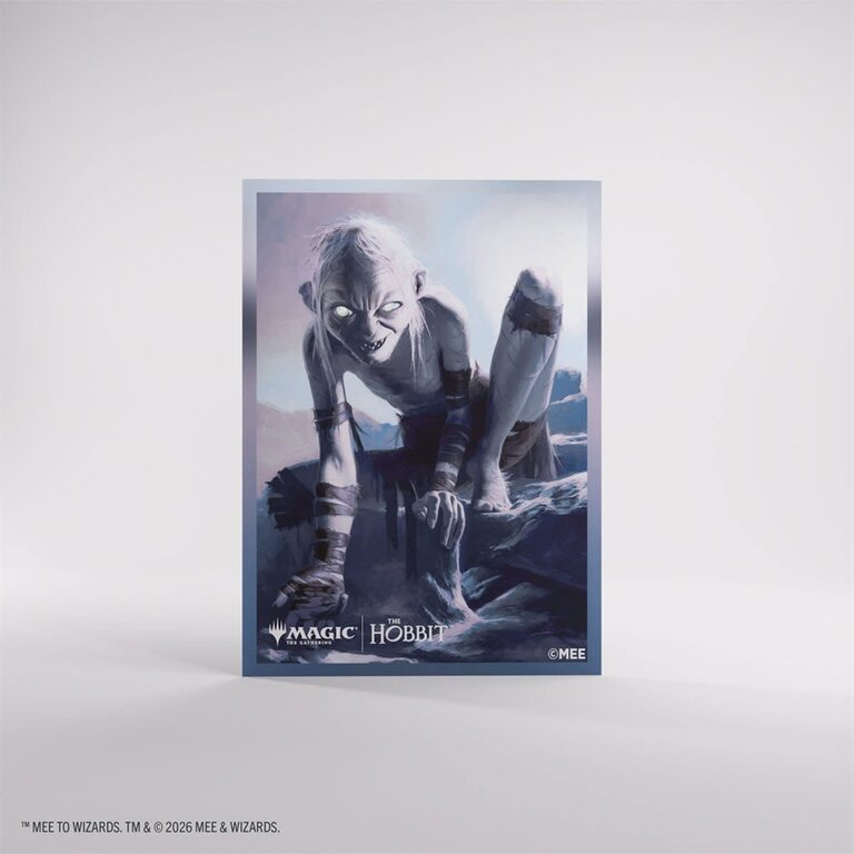 Gamegenic (Gamegenic) Premium Art Sleeves - The Hobbit - Gollum, Riddle Master - 105 Unités - 66mm x 92mm