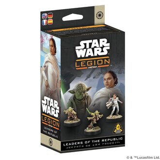 Atomic Mass Star Wars Legion - Leaders of the Republic (Multilingue)