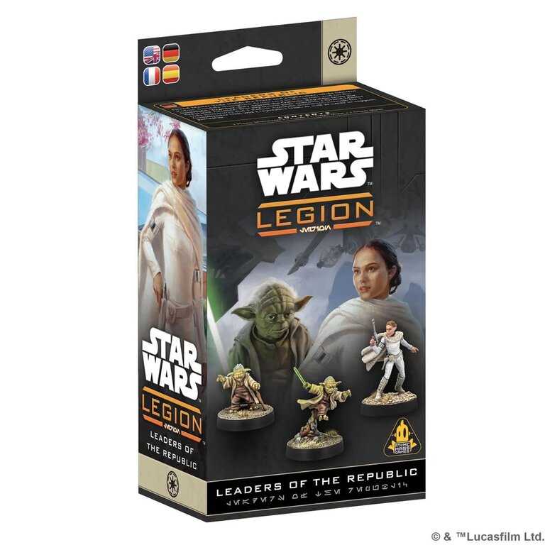 Atomic Mass Star Wars Legion - Leaders of the Republic (Multilingue)