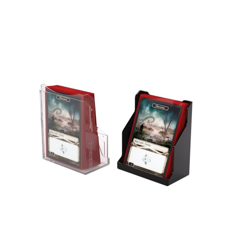 Gamegenic (Gamegenic) Deck Box Bastion 50ct - Black/Clear