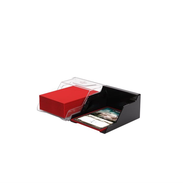 Gamegenic (Gamegenic) Deck Box Bastion 50ct - Black/Clear