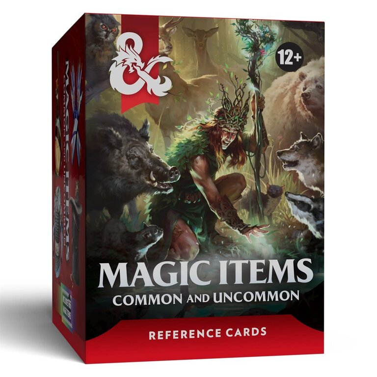 Dungeons & Dragons D&D - Reference Cards - Magic Items - Common and Uncommon (Anglais)